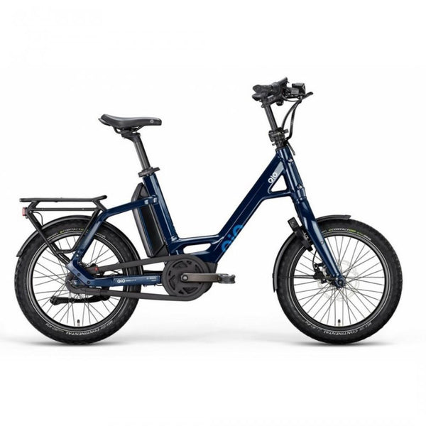 QiO Elektro-Kompaktrad "EINS AP-8 Night Line" (#1), Unisex, 20", beryl blue, 8-Gang SHIMANO "Nexus" Leerlauf, 48 cm