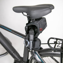 Haberland Tasche für Schlosskette unter Sattel schwarz - sichere, platzsparende Aufbewahrung