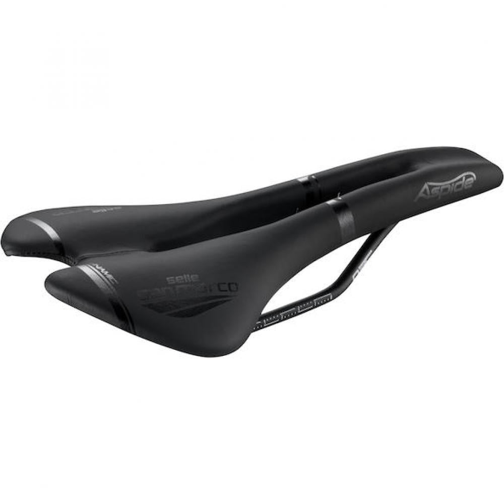Selle San Marco Sattel Aspide Dynamic 142 x 277 mm Schwarz - leichter Performance-Rennradsattel