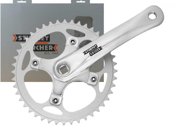 SunRace Kurbelsatz FCS750 44Z L=170mm 1-fach Vierkant silber