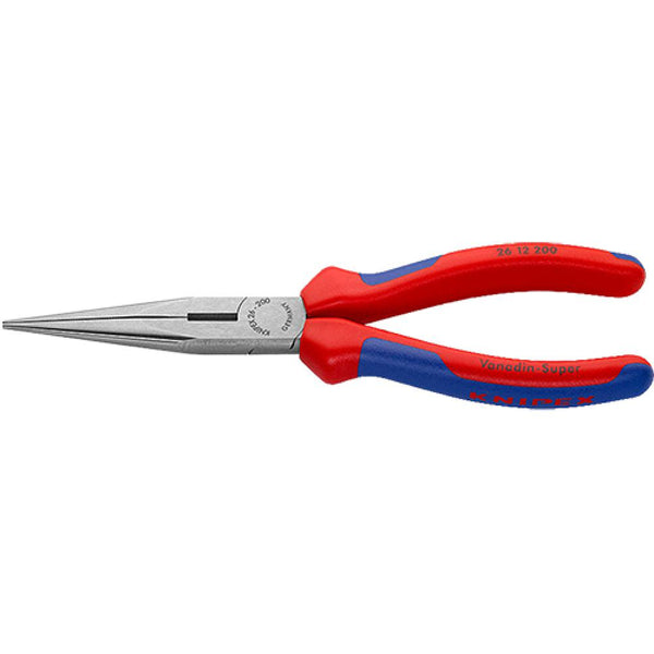 Knipex Flachrundzange mit Schneide 26 12 200