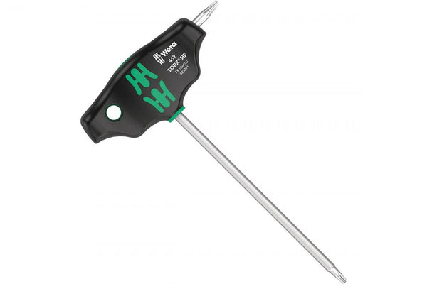 Wera 467 Torx HF Quergriff-Schraubendreher mit Haltefunktion TX10, 05023371001