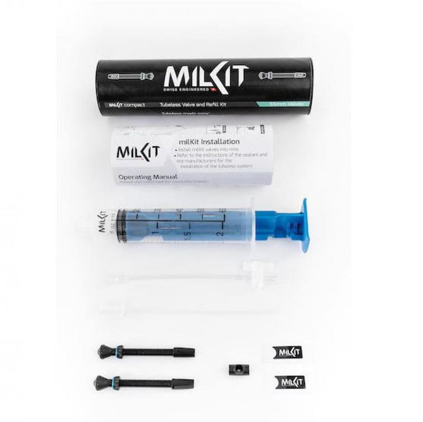 Milkit Tubelesskit Compact 55Mm Ventile Ohne Tape+Dichtm.