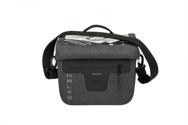 New Looxs Lenkertasche Varo Handlebar Bag grau Größe 19x27x22cm 9,5l