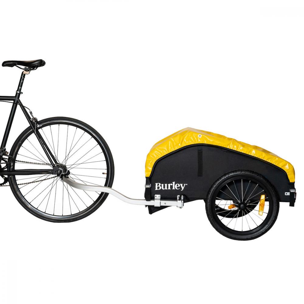 Burley Fahrrad-Lasten-Anhänger Nomad schwarz/gelb