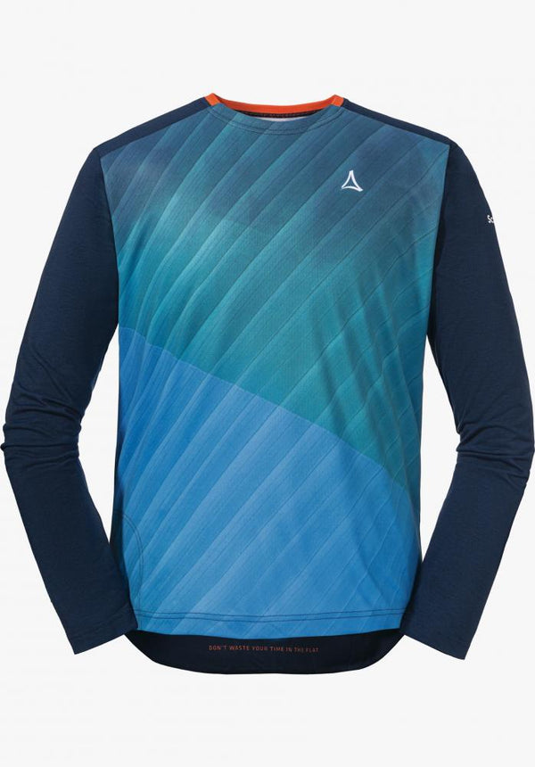 Schöffel Longsleeve Altitude M blau Größe 52