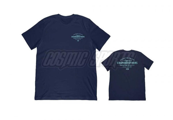Crankbrothers T-Shirt Old School Herren Größe L dunkel blau