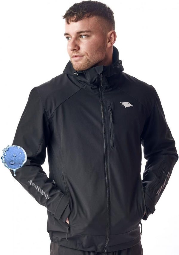 Valkental Jacke 3in1 Smart Jacket - Wasserdichte Jacke mit Fleece Zipp-In - Herren 3XL schwarz