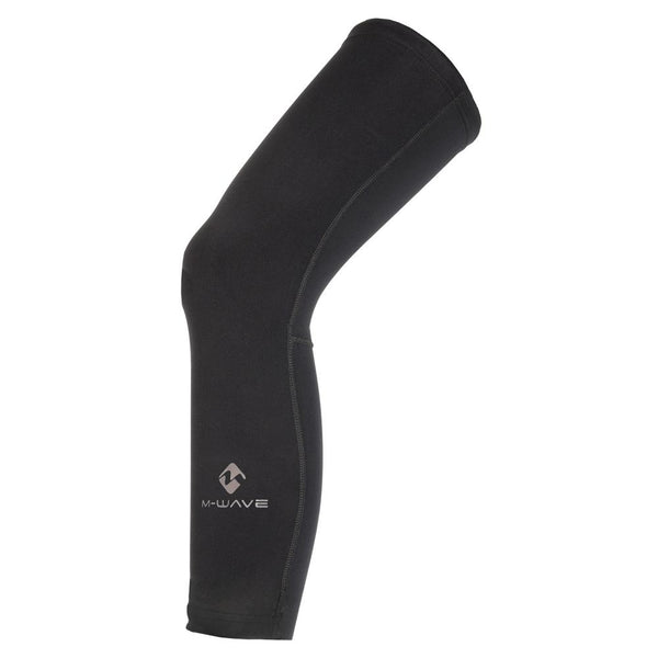 M-WAVE LW Beinlinge 1 Paar Größe S/M - elastisch mit 3D-Technologie, schnelltrocknend, kleines Packmaß, Material 80% Polyamid 20% Elasthan
