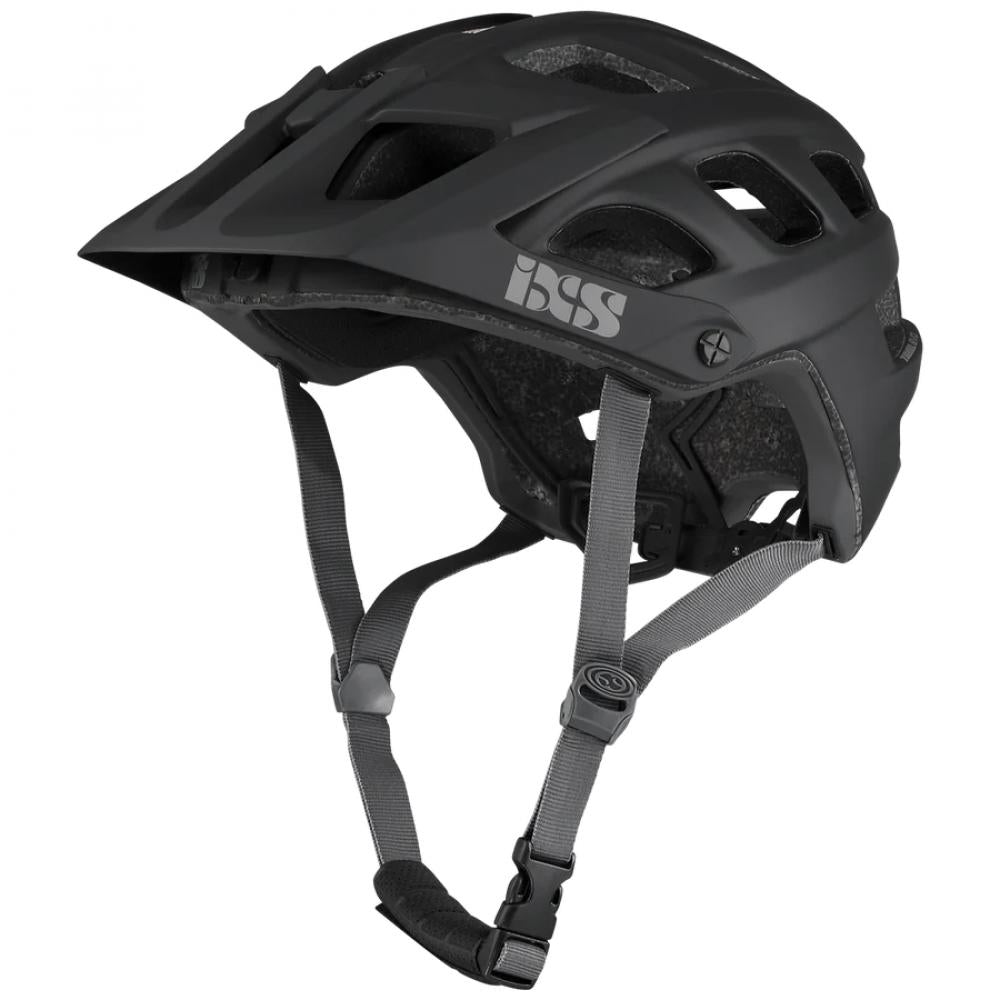 iXS Trail EVO MTB-Helm schwarz XLW (58-62 cm) In-Mould 360°, ErgoFit Ultra, QuickRelease-Visier, 22 Lufteinlässe, zert. EN1078/CPSC