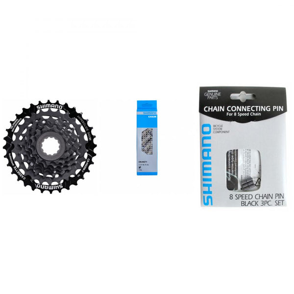 Shimano Antriebsset Kassette CS-HG200 7-fach 12-32 Zähne - 3-teilig