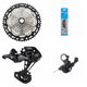 Shimano Antriebsset Kassette DEORE XT CS-M8100 12-fach schwarz - präzises Schalten am MTB