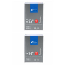 2 x Schwalbe Schlauch SV13 40/62-559 - 26 Zoll 26x1.50-2.40 Zoll SV 40mm 26 Zoll Sclaverand