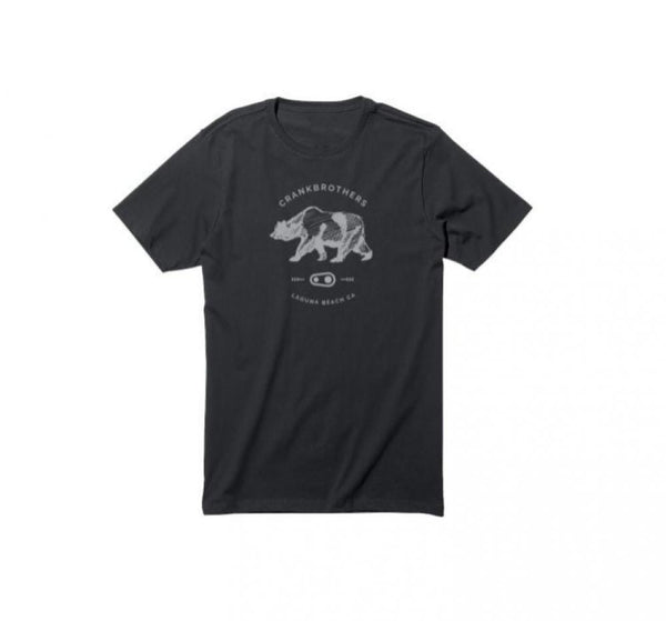 Crankbrothers T-Shirt Bear Sketch Herren Größe XS schwarz