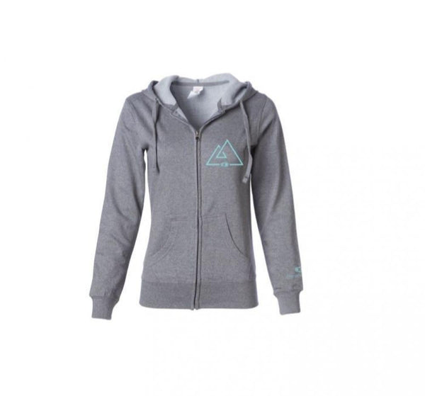 Crankbrothers Zip Sweatshirt Horizon Damen Größe XL grau