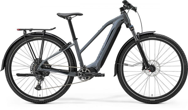 Merida eBig.Tour 675 EQ IV2 grau/schwarz, Größe: L 48cm, Farbe: Grau/Schwarz