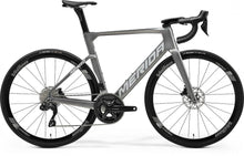 Merida REACTO 5000 IV1 gunmetal grey(silver) M - aerodynamisches Carbon-Rennrad für maximale Geschwindigkeit