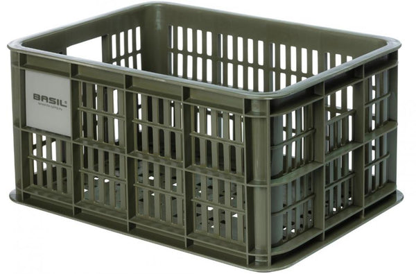 Basil Transportkorb Crate S Kunst.17,5L Green 95% RC