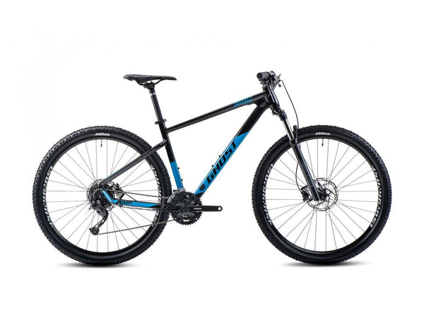 GHOST Kato Universal 27.5 AL black/bright blue - glossy Größe XS