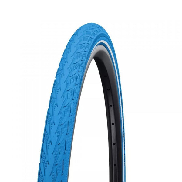 Schwalbe Delta Cruiser Plus 28x1.40" 37-622 blau Reflex Drahtreifen - Active Line, PunctureGuard, 50 EPI, E-Bike bis 25 km/h