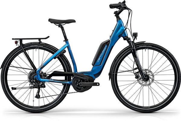 Centurion E-Fire City R550 EP2 Riviera Blau 53cm - Bosch Active Line Plus 50Nm, 500Wh, 9-Gang Shimano, 28", Tiefeinsteiger
