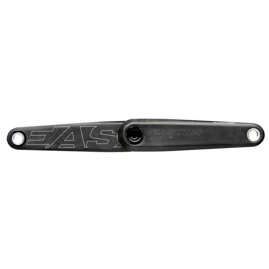 Easton EC90 SL Carbon Kurbel 172,5 mm, 129 mm, schwarz - leichte Performance-Kurbel für Rennrad & Gravel