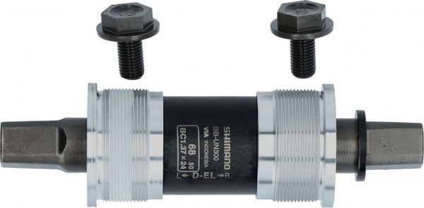 SHIMANO Innenlager BB-UN300 Vierkant BSA - 68 mm Gehäusebreite, 127,5 mm Achslänge