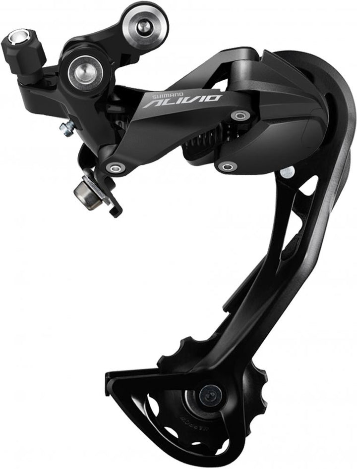 Shimano Schaltwerk ALIVIO RD-M3100 SGS Shadow Design 9-Fach langer Käfig schwarz