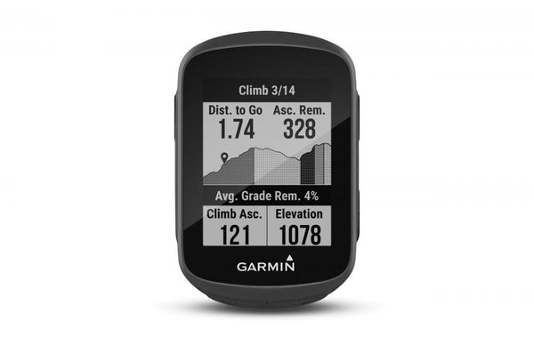 Garmin Edge 130 Plus GPS Fahrradcomputer mit Aero Lenkerhalterung