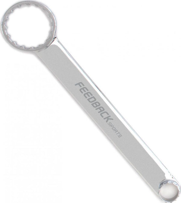 Feedback Sports Innenlagerwerkzeug 3-in-1 CR-V Stahl für Shimano Hollowtech II & Centerlock-Kassettenverschlussringe