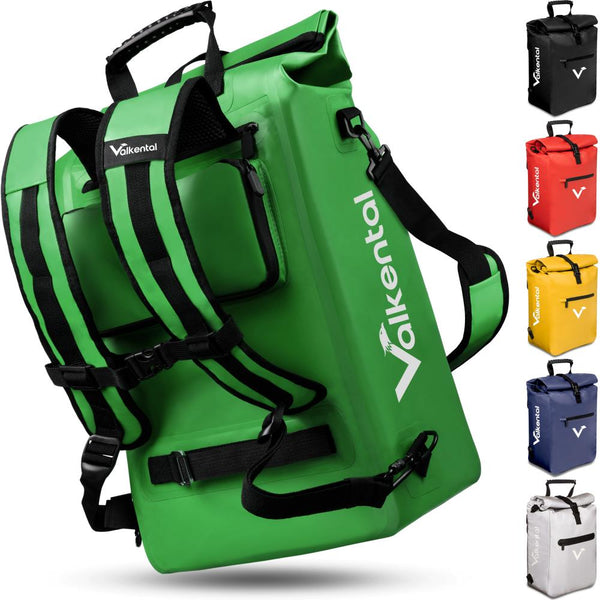 Valkental Rucksack ValkOne 3in1 Fahrradtasche grün