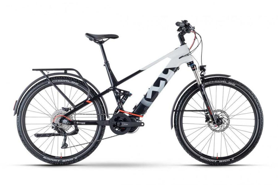 Husqvarna Cross Tourer CT6-FS 27.5"x52cm 10S Deore, 21 S-E8000-i500 white/black/red