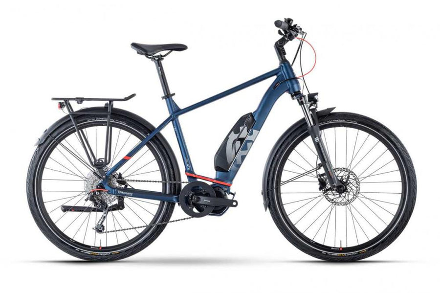 Husqvarna Gran Tourer GT2 Gent 27.5"x60cm 9S Deore, 21 S-E6100-504 d.blue/red matt