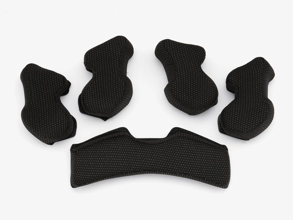 100% Trajecta thick cheek pad and neck roll kit unis black - zusätzlicher Komfort & sicherer Sitz