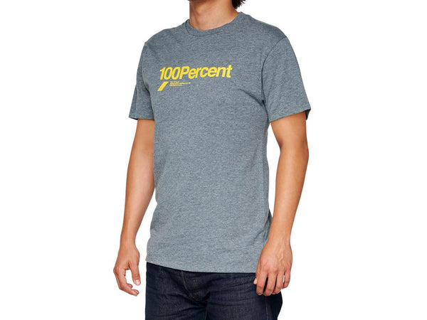 100% Bilto T-Shirt, Heather Grey, XL