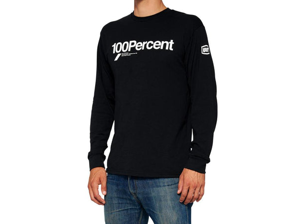 100% Bilto Long Sleeve T-Shirt, black, L