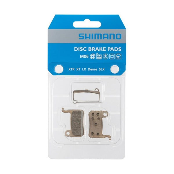 Shimano Scheibenbremsbelag Metall M06-MX 1 Paar gesintert (Einzelverpackung)