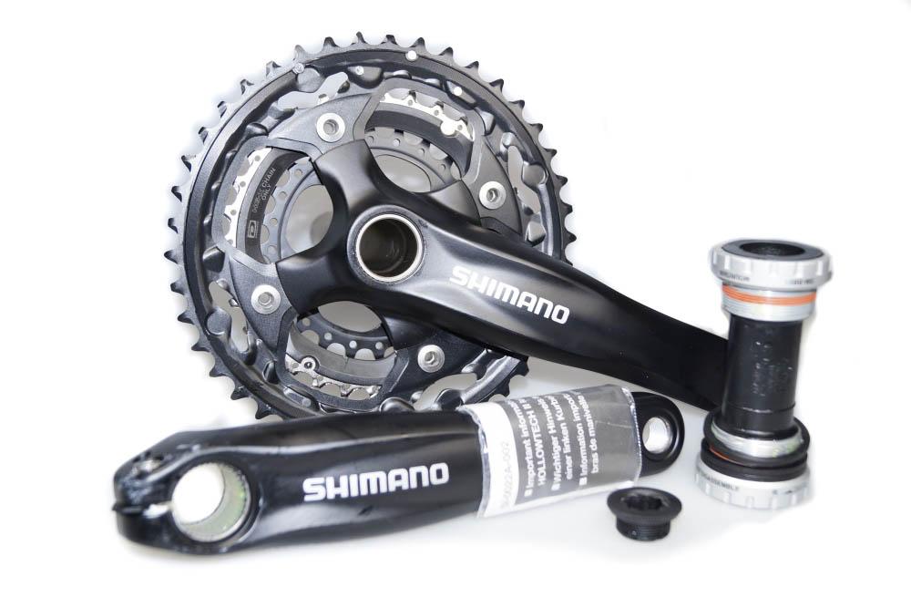 Shimano Kurbelgarnitur FC-M552 42X32X24 175mm schwarz m. Innenlager 10-fach
