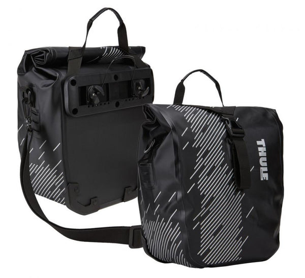 Fahrradtasche Thule Shield Pannier (Paar Monument/Black, Small