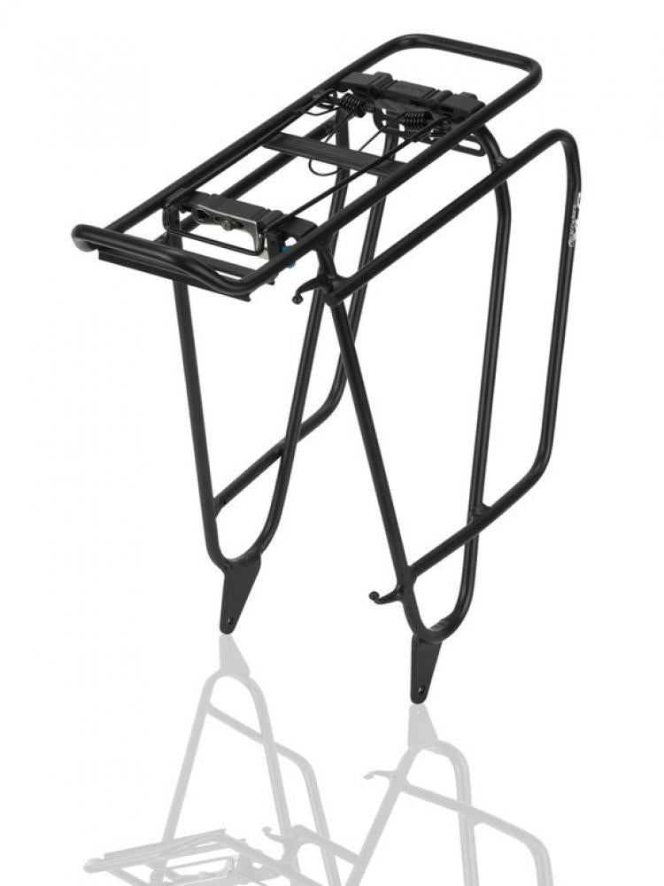 XLC Gepäckträger carry more schwarz, Fatbike, mit Packtaschenbügel