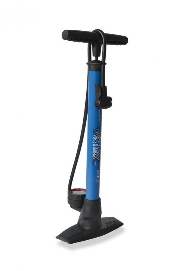 XLC Standpumpe 'Delta' PU-S04 11 bar, mit Dualkopf, blau