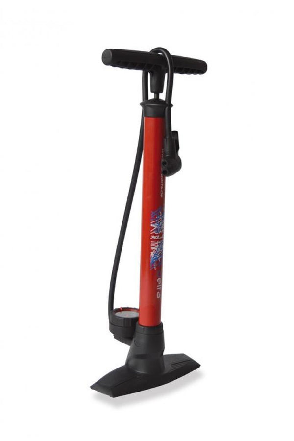 XLC Standpumpe Delta PU-S04 11 bar mit Dualkopf rot