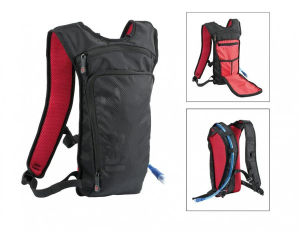 Trinkrucksack Zefal Z Light Hydro M mit 1,5 Liter Trinkblase schwarz/rot