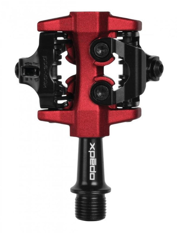 Xpedo Pedal Clipless CXR schwarz rot 9/16 Zoll XMF10AC