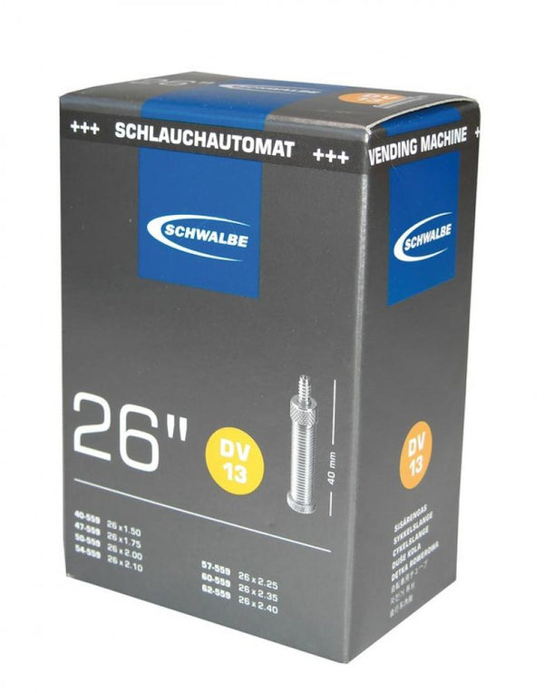 Schwalbe Schlauch DV13 in Folie 26x1.50-2.50Z 40/62-559 DV 40mm