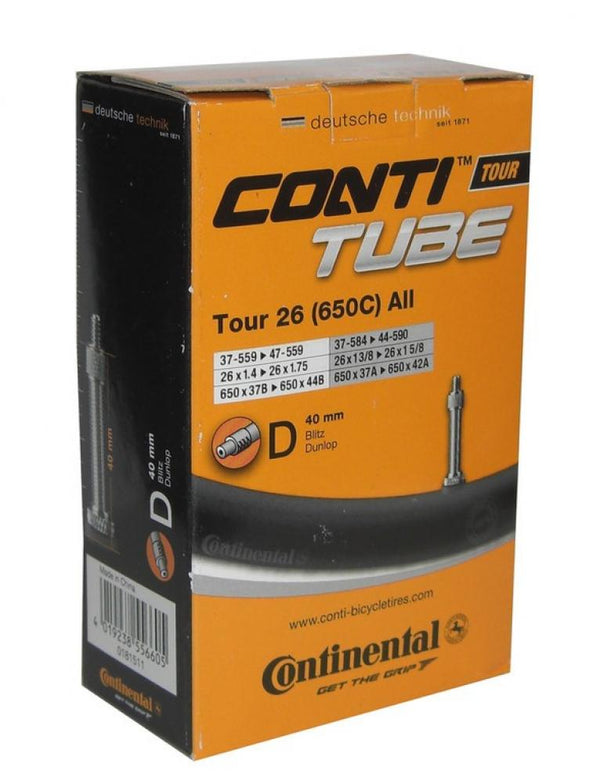 Continental Schlauch Conti Tour 26 26x1 1/8-1.75" 37/47-559/597 DV 40mm