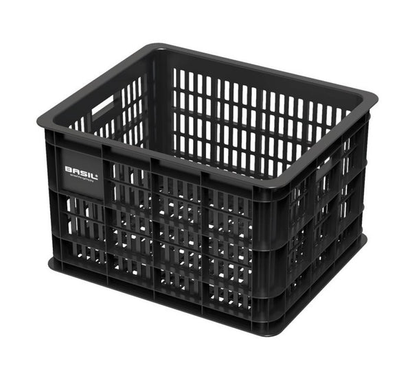 Fahrradkasten Basil Crate M cm schwarz,Kunststoff