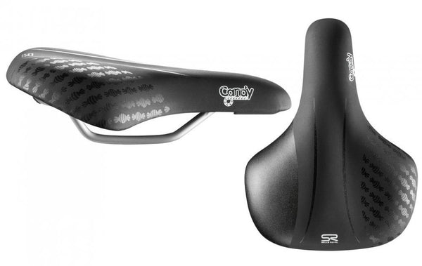 Selle Royal Sattel Candy Junior schwarz Girl 230x172mm