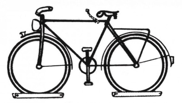 Gerda Fahrrad-Wandhalter 2teilig inklusive Befestigungsmaterial