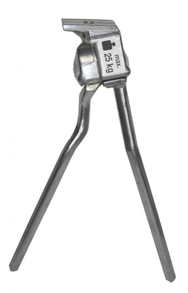 Esge Zweibeinständer Alu silber S - Standard 290mm